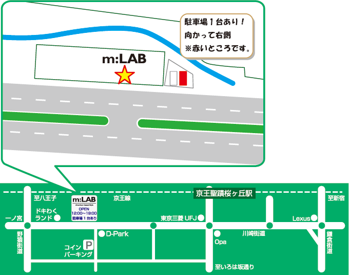 m:LAB（エムラボ）地図